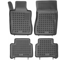 Rezaw-Plast Floor Mats for 2003-2009 Mercedes E Class Car Mats W211 RWD Only Custom Fit Black