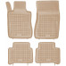 Rezaw-Plast Car Mats for 2003-2009 Mercedes E Class Floor Mats W211 RWD Only Anti-Slip Beige