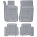 Rezaw-Plast Rubber Floor Mats for 2003-2009 Mercedes E Class Car Mats W211 RWD Only Gray