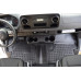 REZAW PLAST Floor Mats for Mercedes Benz Sprinter 1500 2500 3500 1St Row 2007-2023 Waterproof Black