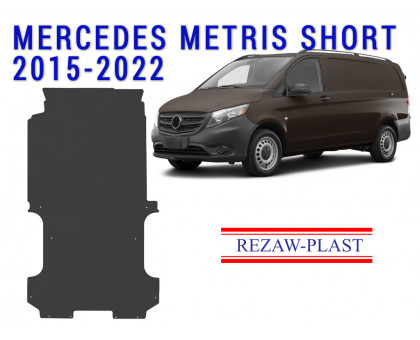 REZAW PLAST Bed Liner for Mercedes Metris 2015-2022 Short 126 WB All Weather Waterproof