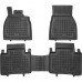 REZAW PLAST Premium Floor Liners for Mercedes EQS 2022-2024 Anti-Slip Black
