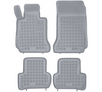 Rezaw-Plast Car Floor Mats for 2008-2014 Mercedes C Class Floor Mats W204 Sedan Gray