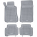 Rezaw-Plast Rubber Car Mats for 2000-2007 Mercedes C Class W203 Floor Mats Anti-Slip Gray