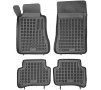 Rezaw-Plast Car Mats for 2001-2007 Mercedes C Class Floor Mats W203 Sedan Black