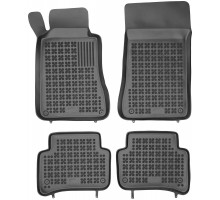 Rezaw-Plast Car Mats for 2001-2007 Mercedes C Class Floor Mats W203 Sedan Black