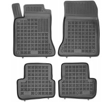 Rezaw-Plast Rubber Floor Mats for 2013-2019 Mercedes CLA Car Mats All Weather Black