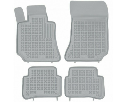 Rezaw-Plast Car Floor Mats for 2011-2018 Mercedes CLS Car Mats 400 550 63 AMG Gray