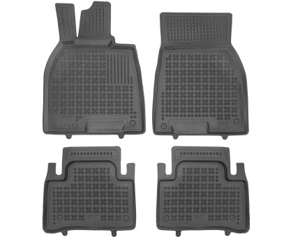 Rezaw-Plast Car Mats for 2023-2025 Mercedes EQE Floor Mats V295 Non Slip Black