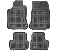 Rezaw-Plast Rubber Car Mats for 2014-2020 Mercedes GLA Floor Mats Durable Black