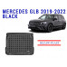 REZAW PLAST Custom Fit Trunk Liner for Mercedes GLB 2019-2024 Anti-Slip Black