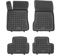 Rezaw-Plast Rubber Floor Mats for 2019-2024 Mercedes GLB Car Mats All Weather Black