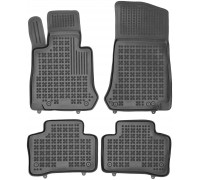 Rezaw-Plast Car Mats for 2015-2021 Mercedes GLC Floor Mats Waterproof Black