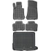 Rezaw-Plast Rubber Floor Mats for 2015-2021 Mercedes GLC Car Mats & Floor Mat Black