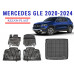 REZAW PLAST Floor Liners Set for Mercedes GLE 2020-2024 All Season Black