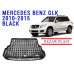 REZAW PLAST Rubber Trunk Mat for Mercedes Benz GLK 2010-2015 Durable Black  