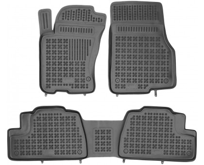 Rezaw-Plast Car Mats for 1998-2005 Mercedes Benz ML Floor Mats Waterproof Black 