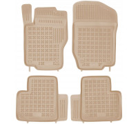 Rezaw-Plast Rubber Car Mats for 2006-2011 Mercedes ML Floor Mats Tailored Beige