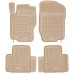 Rezaw-Plast Rubber Car Mats for 2006-2011 Mercedes ML Floor Mats Tailored Beige