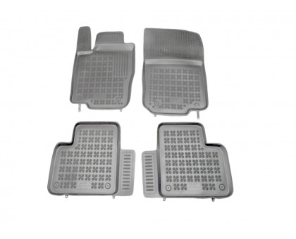 Rezaw-Plast Rubber Car Mats for 2012-2015 Mercedes ML 350 Floor Mats Custom Fit Gray