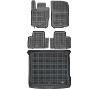 Rezaw-Plast Car Mats Set for 2012-2015 Mercedes ML Floor Mats & Car Mat Tailored Black