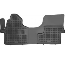 Rezaw-Plast Floor Mat for 2007-2023 Mercedes Sprinter Floor Mats 1500 2500 3500 1St Row Black