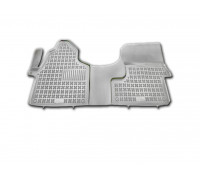 Rezaw-Plast Van Mat for 2007-2023 Mercedes Sprinter Floor Mats 1500 2500 3500 1St Row Gray