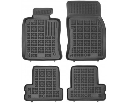 Rezaw-Plast Car Mats for 2002-2011 Mini Cooper I II Floor Mats Waterproof Black