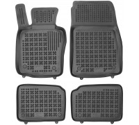 Rezaw-Plast Rubber Car Mats for 2010-2016 Mini Cooper Countryman I Floor Mats Black