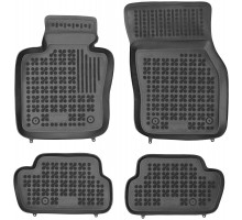 Rezaw-Plast Rubber Floor Mats for  2014-2020 Mini Cooper One Car Mats Anti-Slip Black