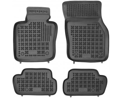 Rezaw-Plast Rubber Floor Mats for  2014-2020 Mini Cooper One Car Mats Anti-Slip Black