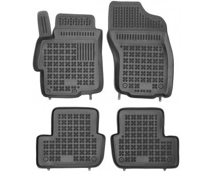 Rezaw-Plast Car Mats for 2008-2016 Mitsubishi Lancer Floor Mats VIII Durable Black