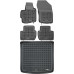 Rezaw-Plast Car Mats for 2013-2021 Mitsubishi Outlander Floor Mats & Cargo Mat Black 