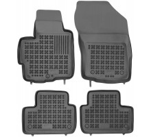 Rezaw-Plast Rubber Car Mats for 2011-2023 Mitsubishi Outlander Sport Floor Mats Black