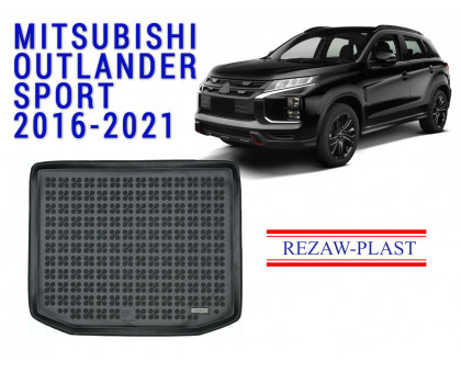 Rezaw-Plast  Rubber Trunk Mat for Mitsubishi Outlander Sport 2016-2021