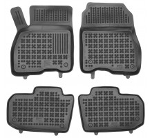 Rezaw-Plast Rubber Floor Mats for 2018-2024 Nissan Leaf Car Mats Custom Fit Black