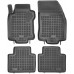 Rezaw-Plast Rubber Floor Mats for 2014-2020 Nissan Rogue Car Mats Anti-Slip Black