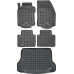 Rezaw-Plast Car Mats for 2014-2020 Nissan Rogue Floor Mats & Cargo Mat Odorless Black