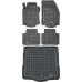 Rezaw-Plast Car Mats for 2014-2020 Nissan Rogue Bottom Floor Mats Set Waterproof Black