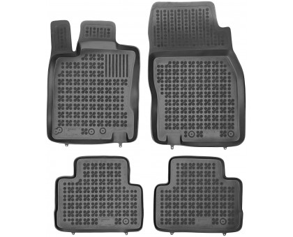 Rezaw-Plast Car Mats for 2017-2024 Nissan Rogue Sport Floor Mats All Season Black