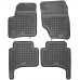 Rezaw-Plast Rubber Car Mats for 2002-2010 Porsche Cayenne Floor Mats Odorless Black