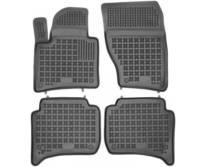 Rezaw-Plast Car Mats for 2011-2018 Porsche Cayenne Floor Mats Anti-Slip Black