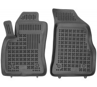 Rezaw-Plast Rubber Van Mats for 2015-2022 Dodge Ram ProMaster City Floor Mats Black