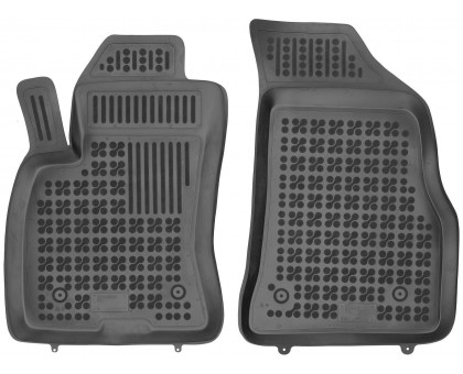 Rezaw-Plast Rubber Van Mats for 2015-2022 Dodge Ram ProMaster City Floor Mats Black