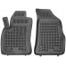 Rezaw-Plast Rubber Van Mats for 2015-2022 Dodge Ram ProMaster City Floor Mats Black