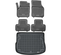 Rezaw-Plast Rubber Floor Mats for 2011-2018  Range Rover Evoque Car Mats Set Black