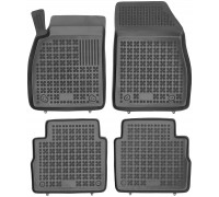 Rezaw-Plast Floor Mats for 2010-2012 Saab 9-5 Aero Car Mats Waterproof Black