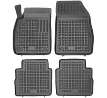 Rezaw-Plast Floor Mats for 2010-2012 Saab 9-5 Aero Car Mats Waterproof Black