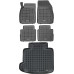 Rezaw-Plast Car Mats for 2010-2012 Saab 9-5 Aero Floor Mats & Cargo Mat Odorless Black