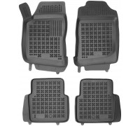 Rezaw-Plast Rubber Car Floor Mats for 1998-2009 Saab 9-5 Car Mats Sedan Black